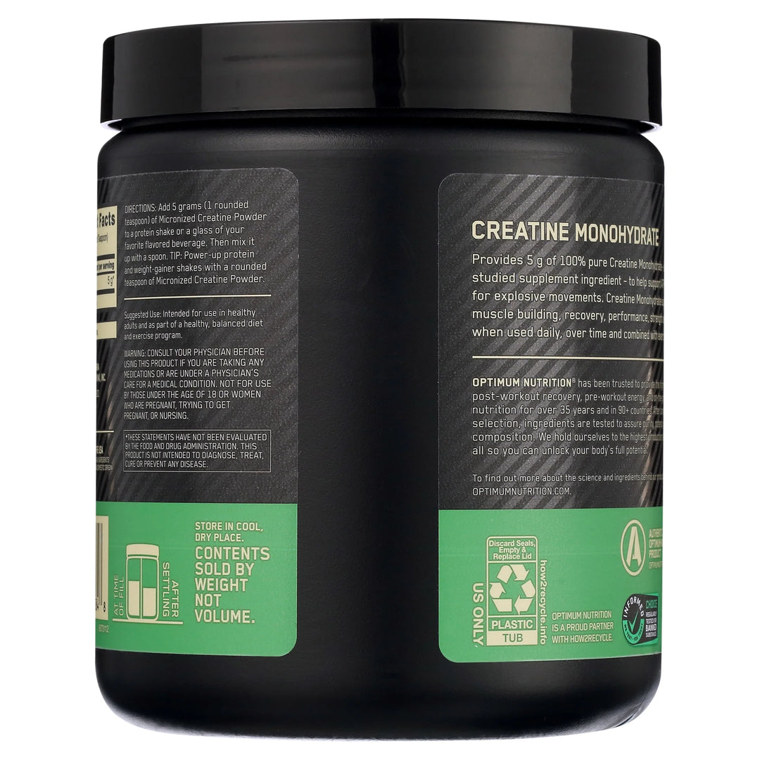 OPTIMUM NUTRITION MICRONIED CREATINE 60 SERVINGS