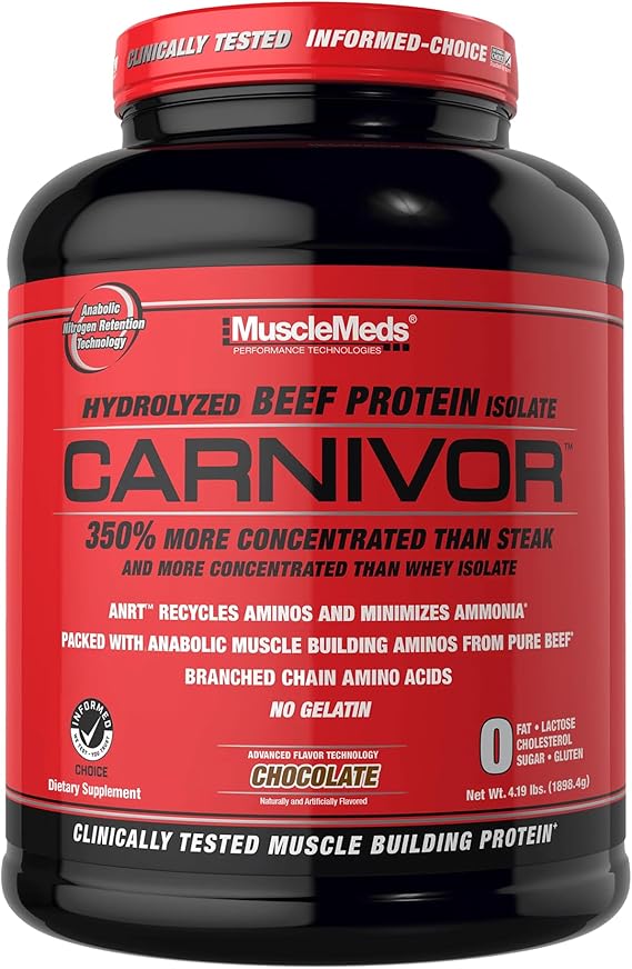 CARNIVOR BEEF PROTEIN 4LBS BY MUSCLEMEDS