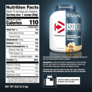 ISO 100 HYDROLYZED WHEY PROTEIN 5LBS BY DYMATIZE NUTRITION