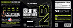 Load image into Gallery viewer, CREATINE MONOHYDRATE 100 SERVINGS UNFLAVORED BY NUTRA BIO ( HALAL,GMP CERTIFIED, FDA APPROVED)