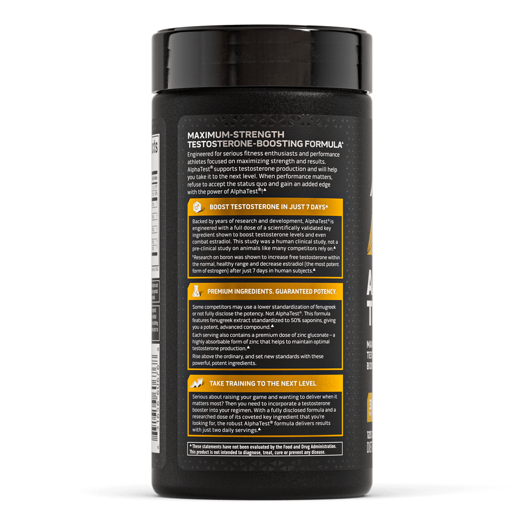 ALPHATEST 120 CAPS BY MUSCLETECH