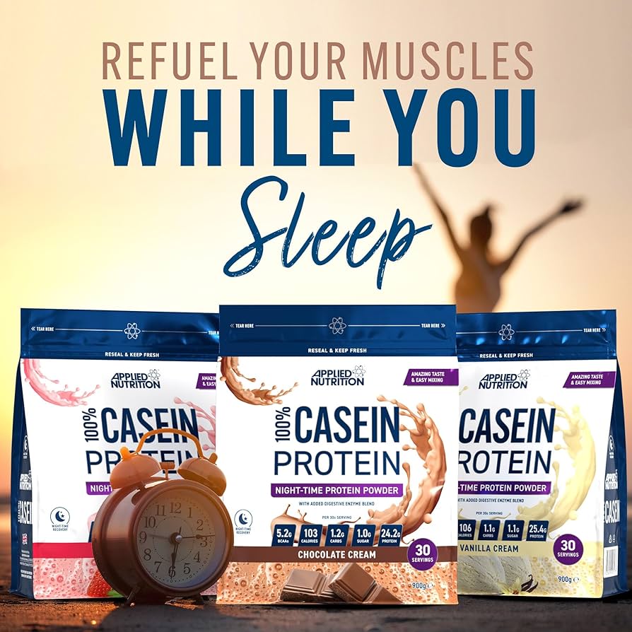 100% CASEIN PROTEIN 30 SERVINGS BY APPLIED NUTRITION