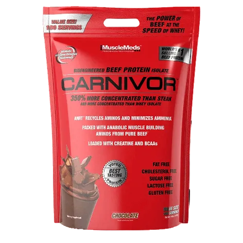 CARNIVOR BEEF PROTEIN 8LBS 100 SERVINGS BY MUSCLEMEDS